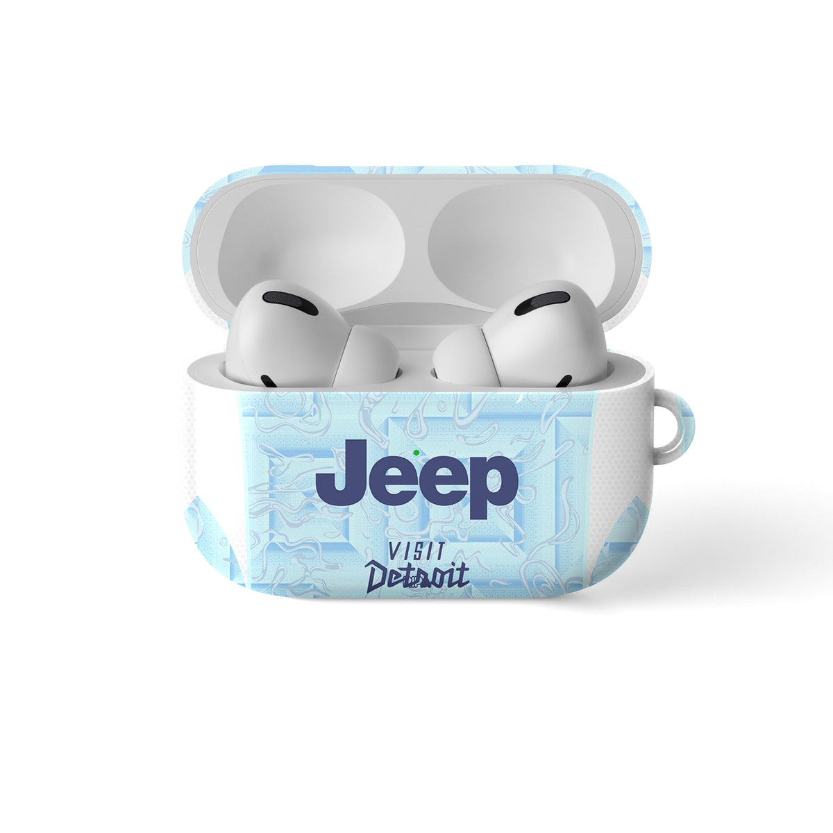 AirPods case with the Juventus 2025-26 Away football shirt design by RIPA Football