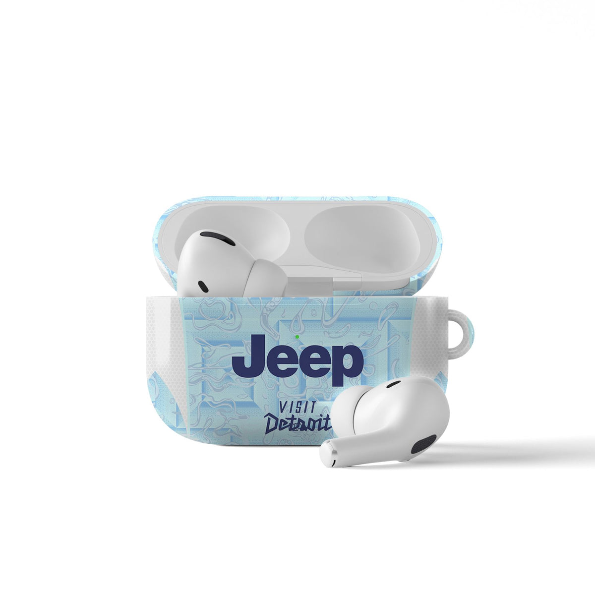 AirPods case with the Juventus 2025-26 Away football shirt design by RIPA Football