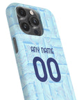 Phone case with the Juventus 2025-26 Away football shirt design by RIPA Football