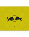 Mouse pad with the Leeds United 2026-27 Away football shirt design by RIPA Football