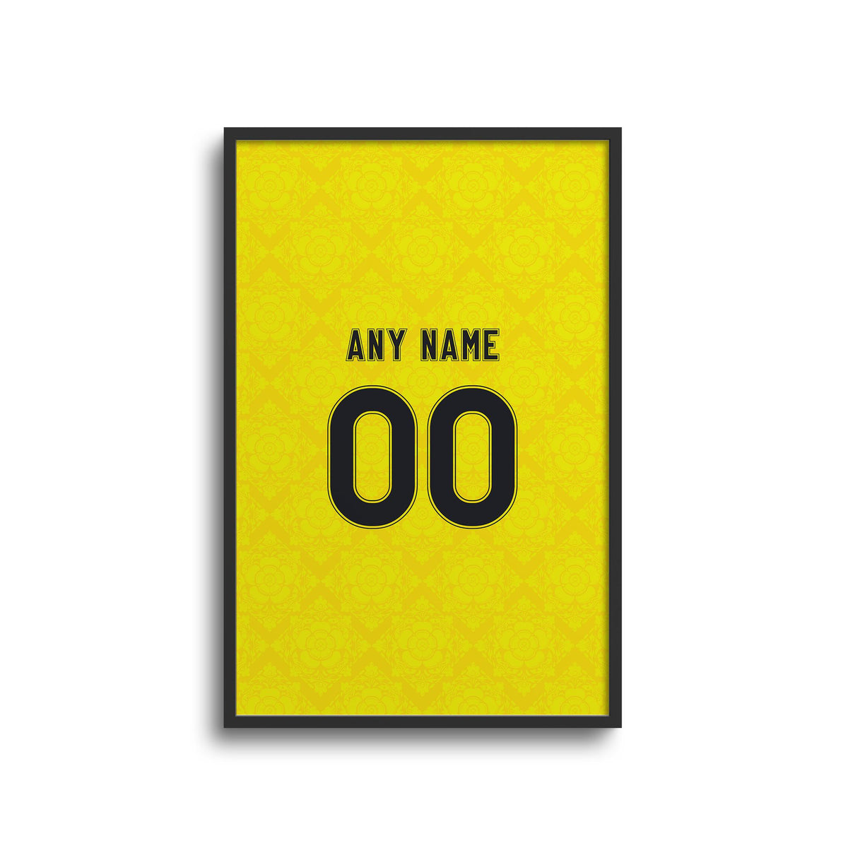 Print with the Leeds United 2026-27 Away football shirt design by RIPA Football