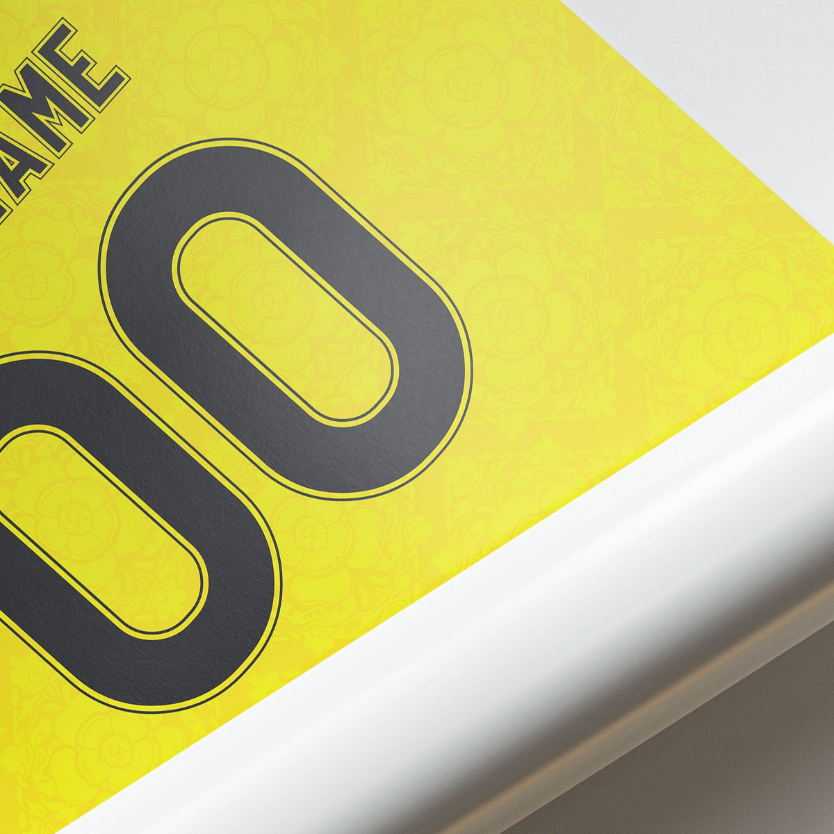Print with the Leeds United 2026-27 Away football shirt design by RIPA Football