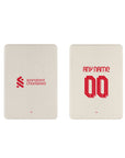 iPad case with the Liverpool 2025-26 Away football shirt design by RIPA Football