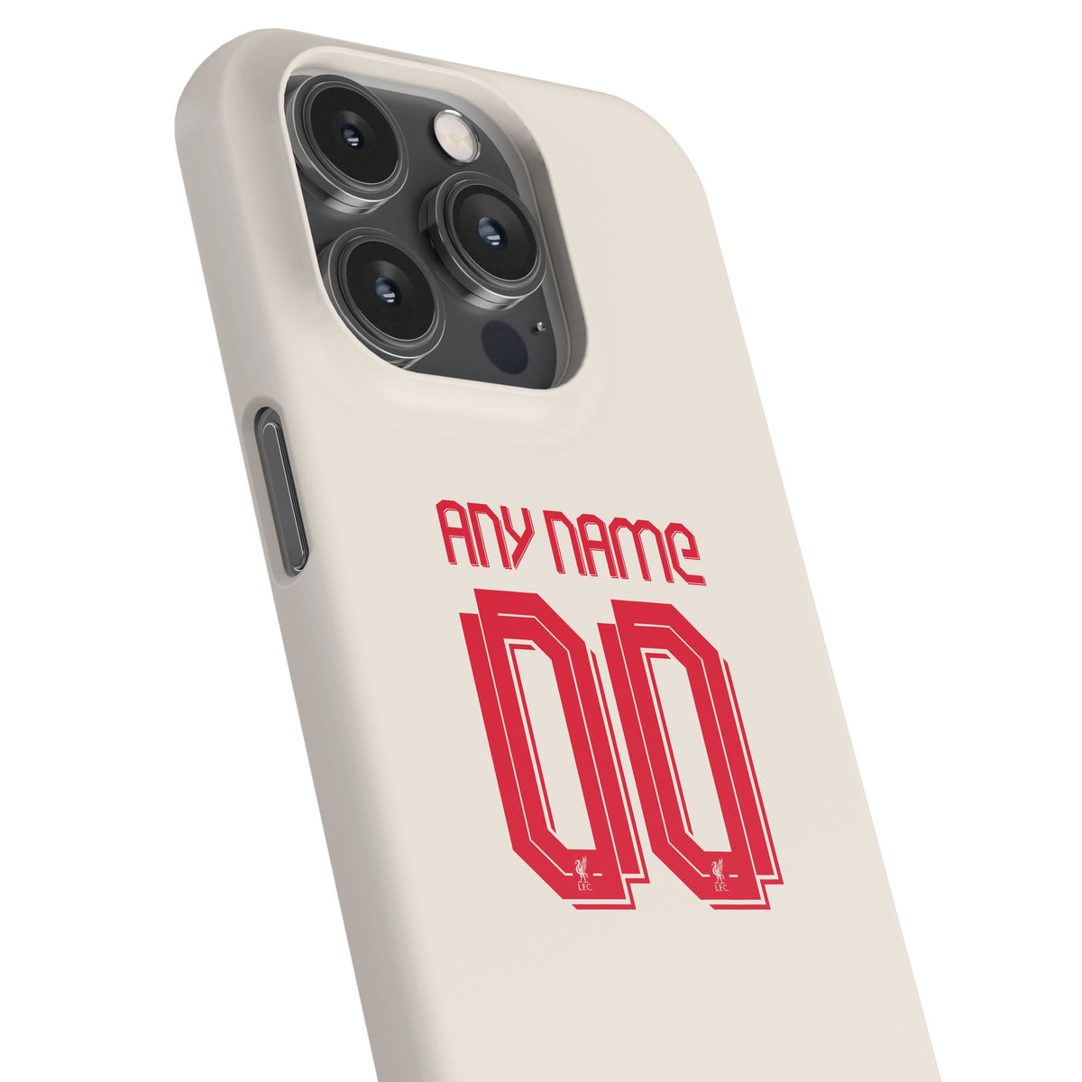 Phone case with the Liverpool 2025-26 Away football shirt design by RIPA Football