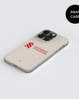 Phone case with the Liverpool 2025-26 Away football shirt design by RIPA Football