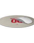 Mouse pad with the Liverpool 2025-26 Away football shirt design by RIPA Football