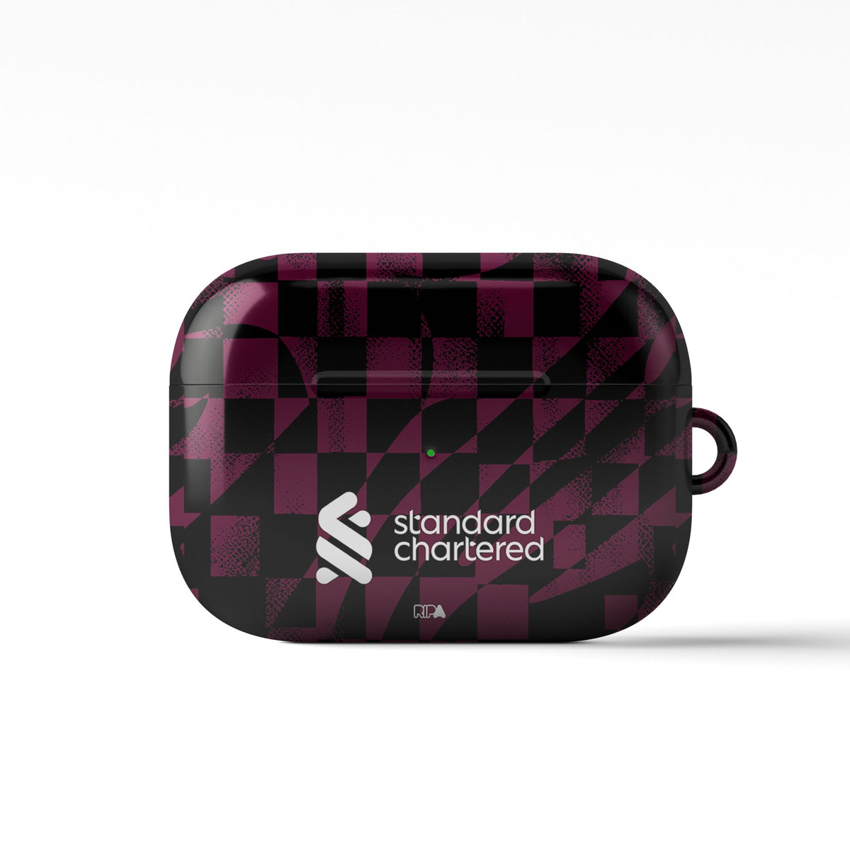 AirPods case with the Liverpool 2026-27 Third football shirt design by RIPA Football