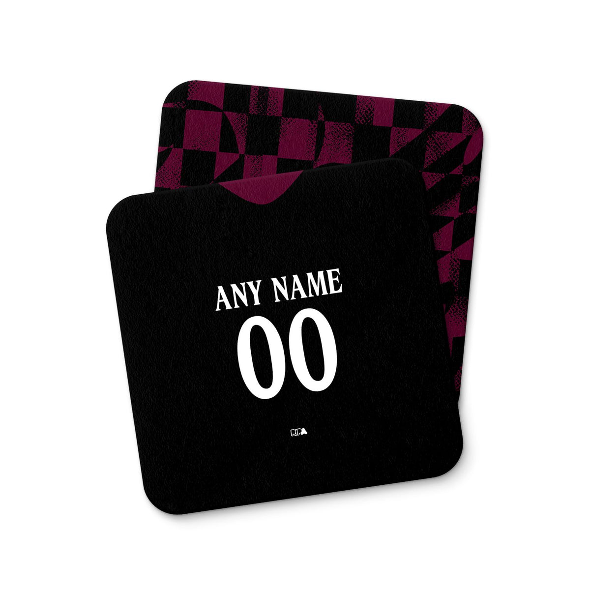 Coaster with the Liverpool 2026-27 Third football shirt design by RIPA Football