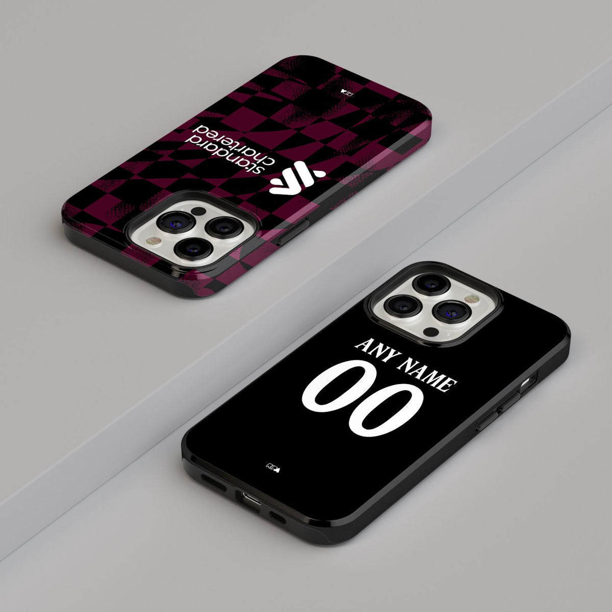 Phone case with the Liverpool 2026-27 Third football shirt design by RIPA Football