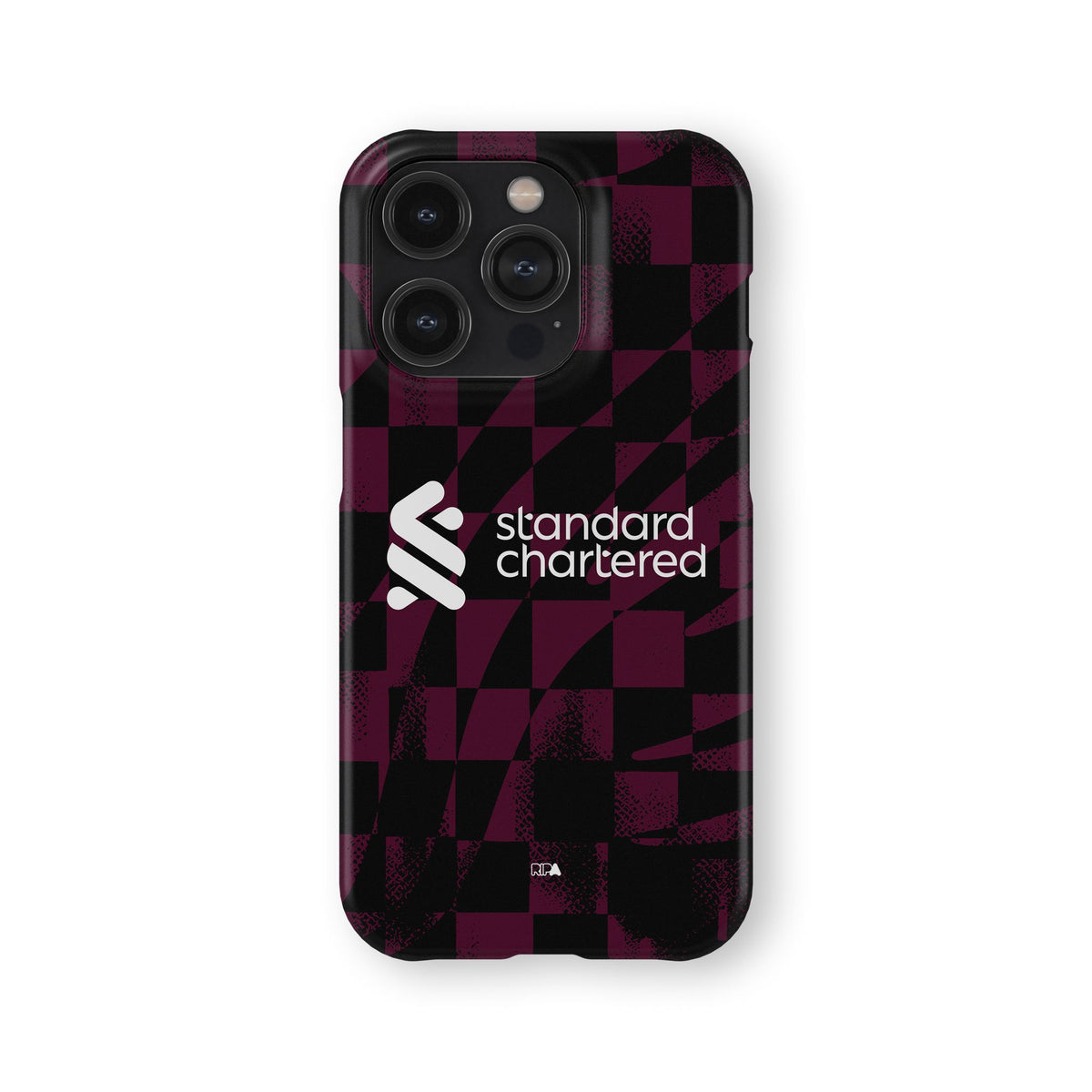 Phone case with the Liverpool 2026-27 Third football shirt design by RIPA Football