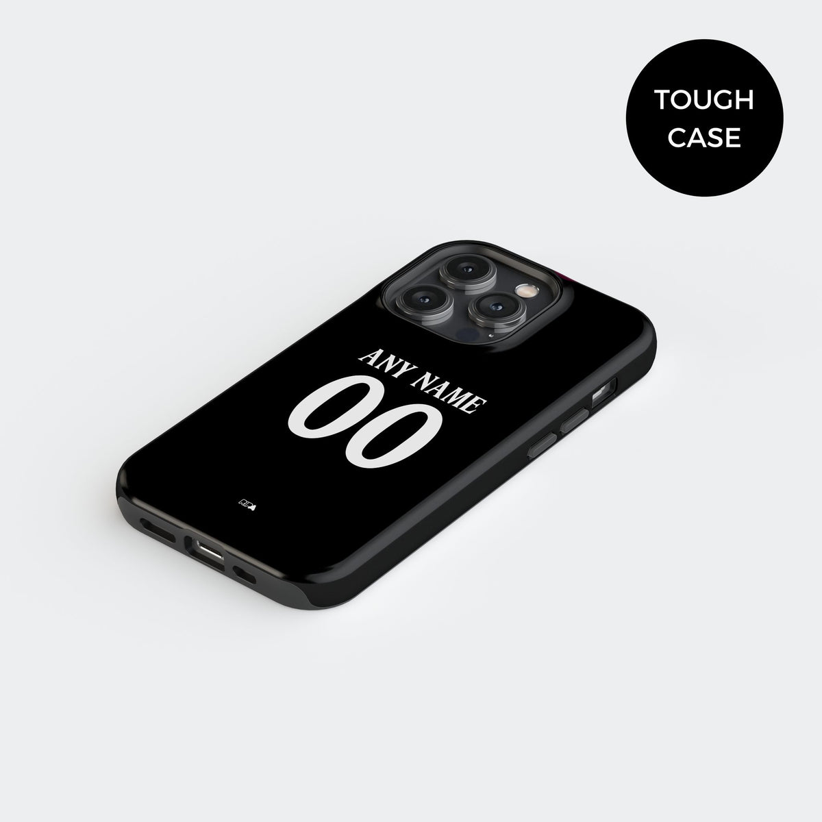 Phone case with the Liverpool 2026-27 Third football shirt design by RIPA Football