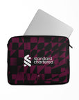 Laptop sleeve with the Liverpool 2026-27 Third football shirt design by RIPA Football