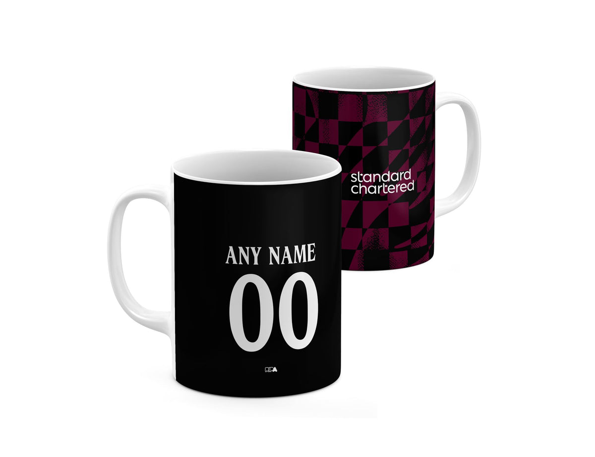 Mug with the Liverpool 2026-27 Third football shirt design by RIPA Football