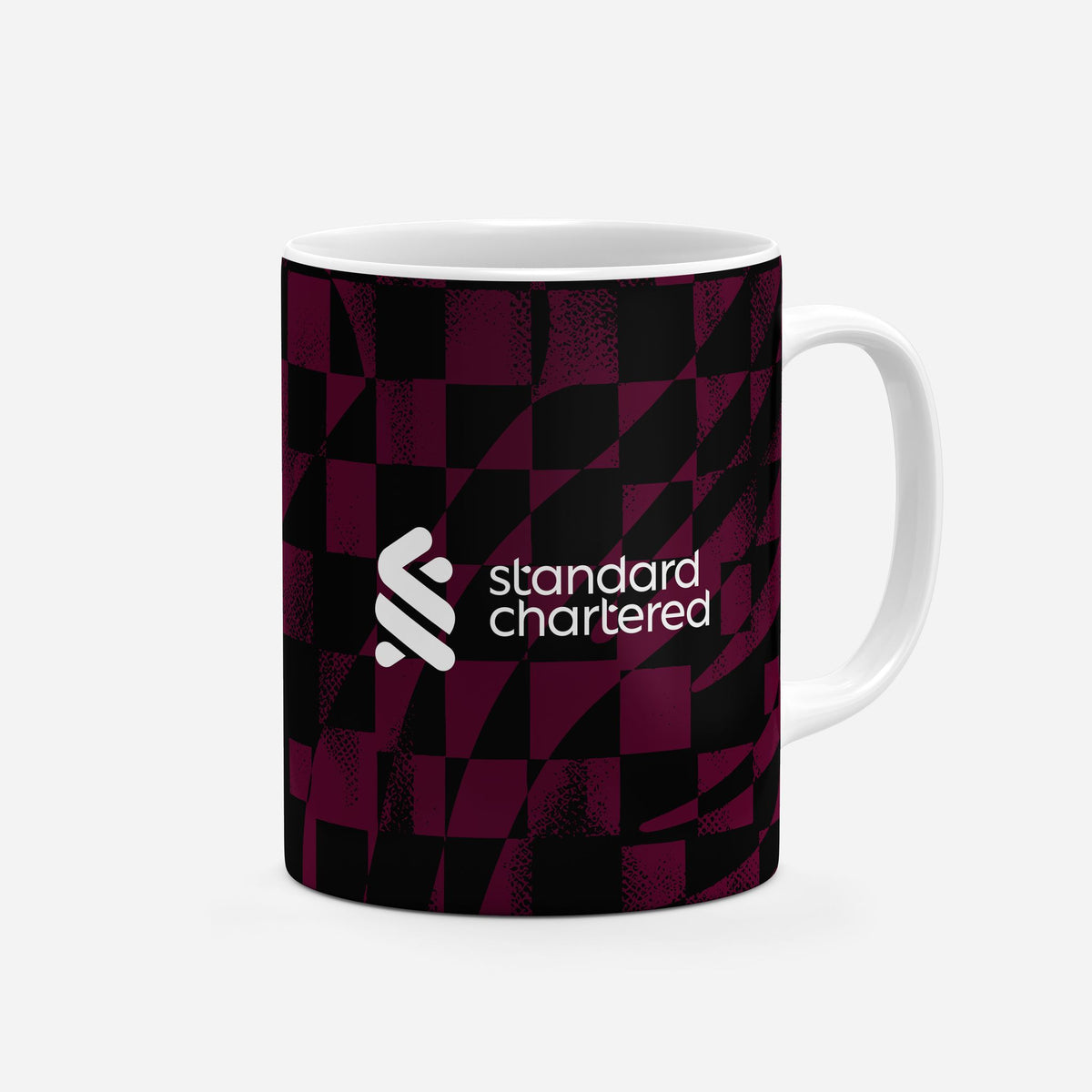 Mug with the Liverpool 2026-27 Third football shirt design by RIPA Football