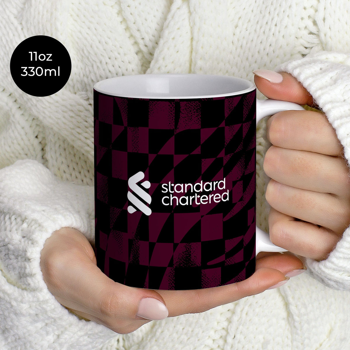 Mug with the Liverpool 2026-27 Third football shirt design by RIPA Football