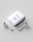 AirPods case with the Olympique Lyonnais 2024-25 Home football shirt design by RIPA Football