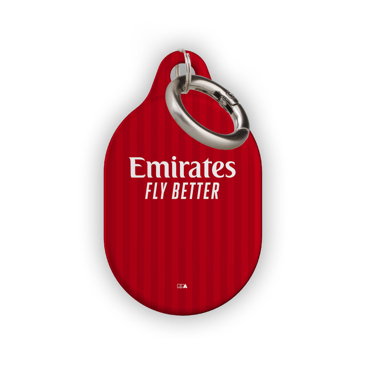 AirTag holder with the Olympique Lyonnais 2026-27 Away football shirt design by RIPA Football