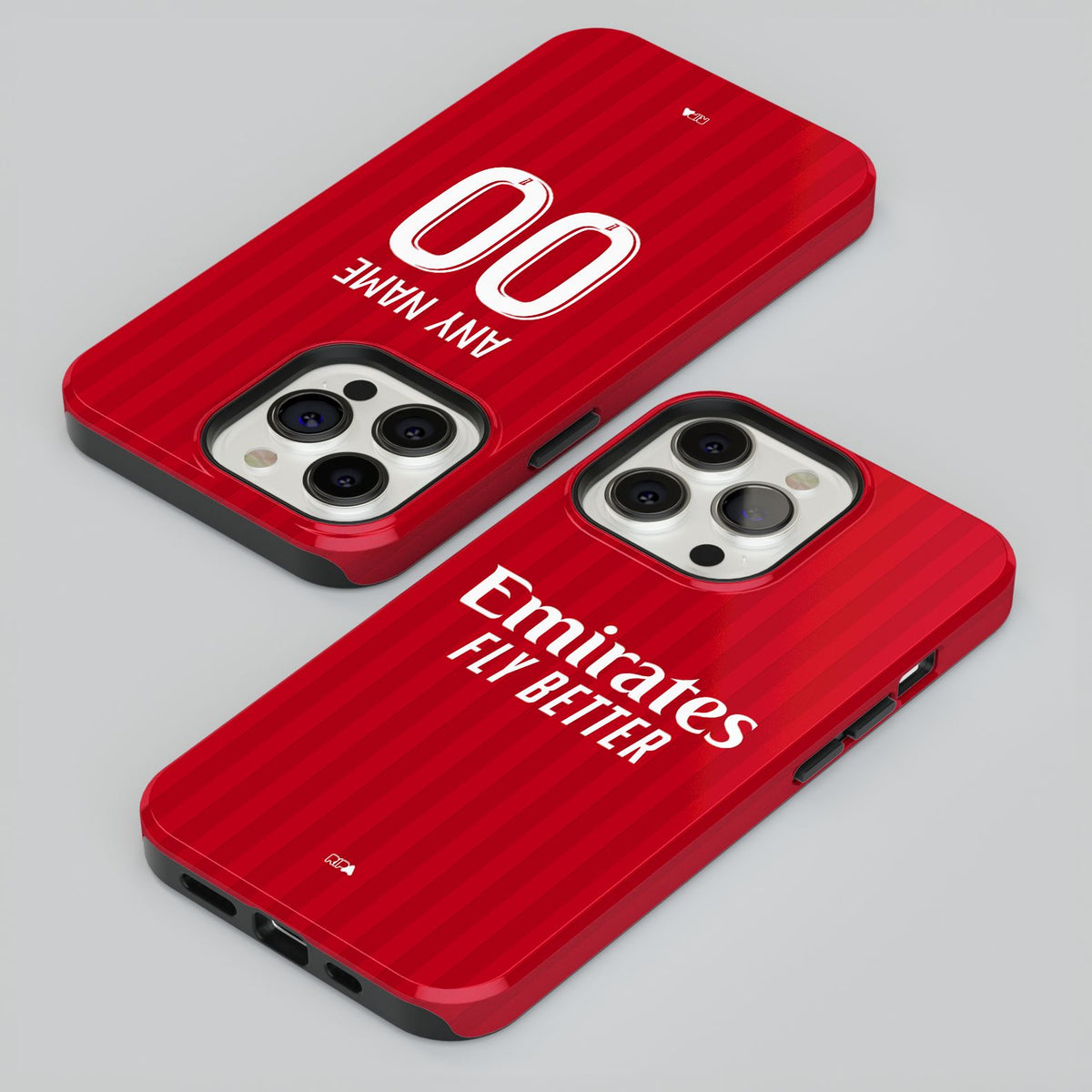 Phone case with the Olympique Lyonnais 2026-27 Away football shirt design by RIPA Football