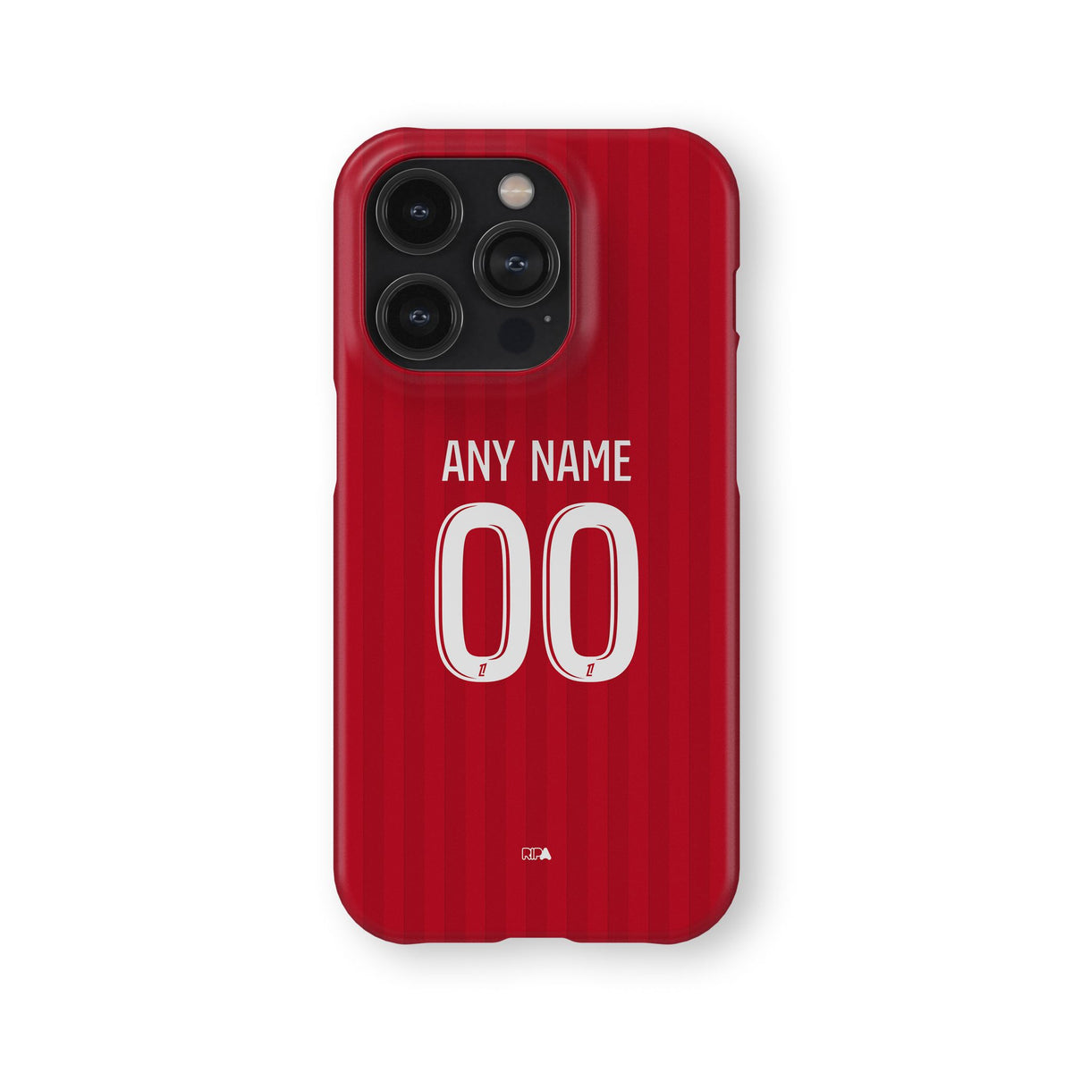 Phone case with the Olympique Lyonnais 2026-27 Away football shirt design by RIPA Football