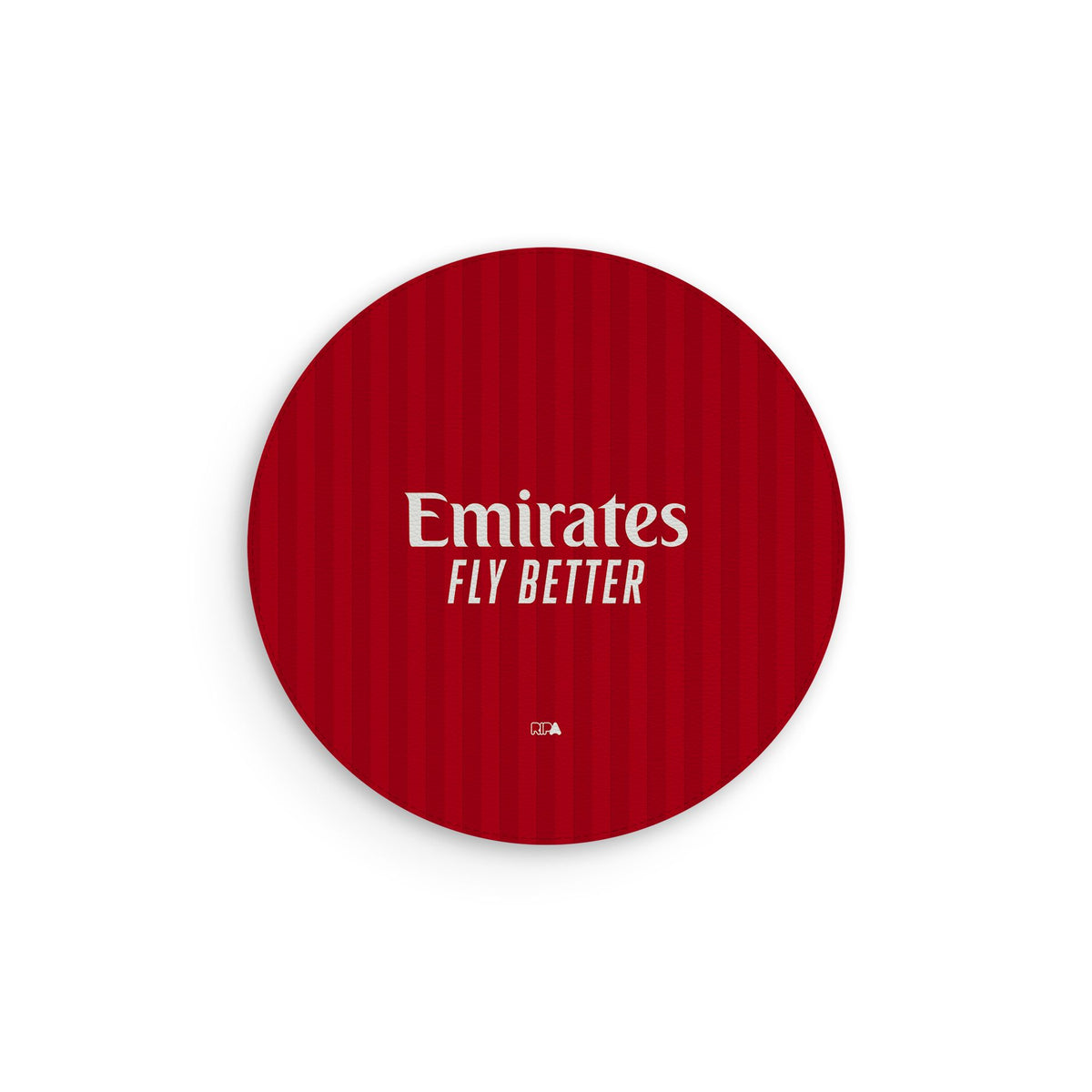 Mouse pad with the Olympique Lyonnais 2026-27 Away football shirt design by RIPA Football