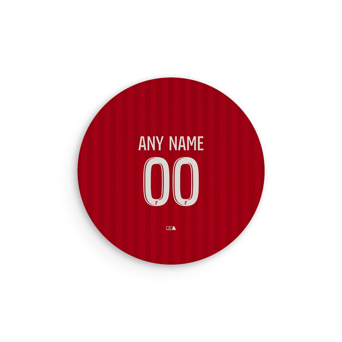 Mouse pad with the Olympique Lyonnais 2026-27 Away football shirt design by RIPA Football