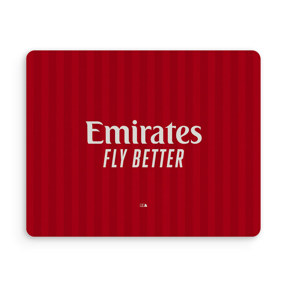 Mouse pad with the Olympique Lyonnais 2026-27 Away football shirt design by RIPA Football