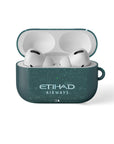AirPods case with the Manchester City 2025-26 Fourth football shirt design by RIPA Football