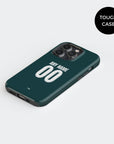Phone case with the Manchester City 2025-26 Fourth football shirt design by RIPA Football