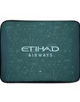 Laptop sleeve with the Manchester City 2025-26 Fourth football shirt design by RIPA Football