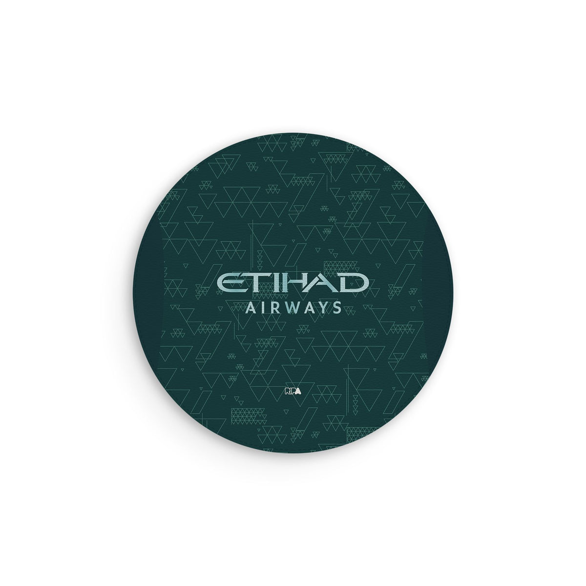 Mouse pad with the Manchester City 2025-26 Fourth football shirt design by RIPA Football