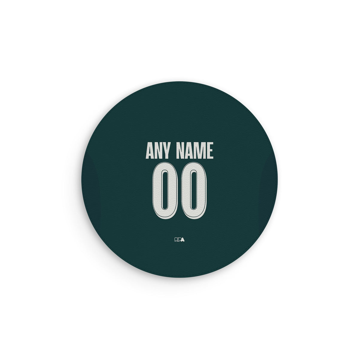 Mouse pad with the Manchester City 2025-26 Fourth football shirt design by RIPA Football