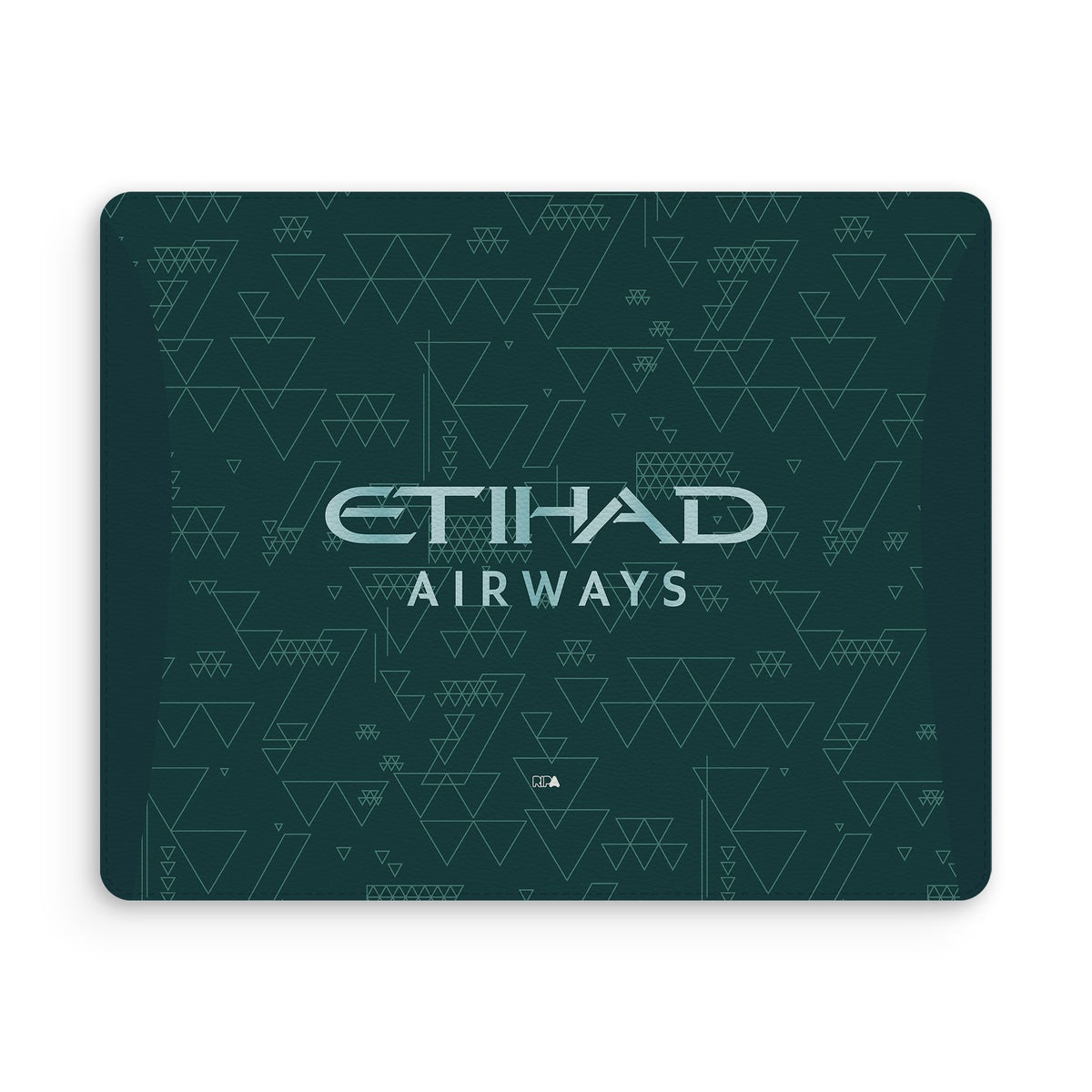 Mouse pad with the Manchester City 2025-26 Fourth football shirt design by RIPA Football