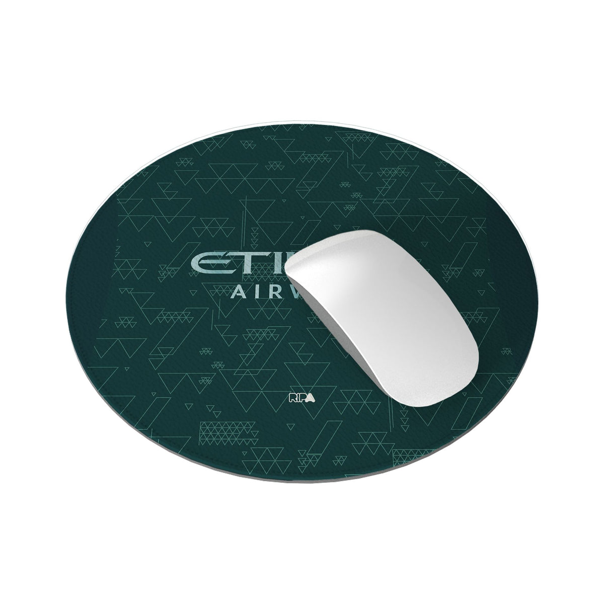 Mouse pad with the Manchester City 2025-26 Fourth football shirt design by RIPA Football