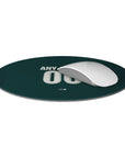 Mouse pad with the Manchester City 2025-26 Fourth football shirt design by RIPA Football