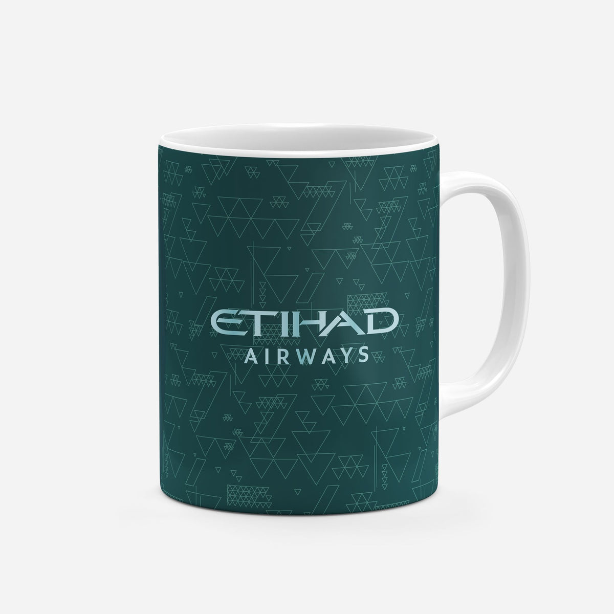 Mug with the Manchester City 2025-26 Fourth football shirt design by RIPA Football