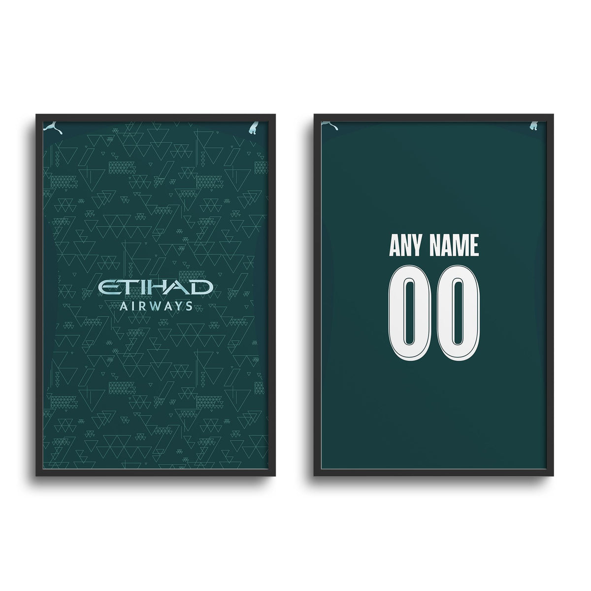 Print with the Manchester City 2025-26 Fourth football shirt design by RIPA Football