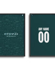 Print with the Manchester City 2025-26 Fourth football shirt design by RIPA Football