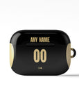 AirPods case with the Manchester City 2026-27 Away football shirt design by RIPA Football