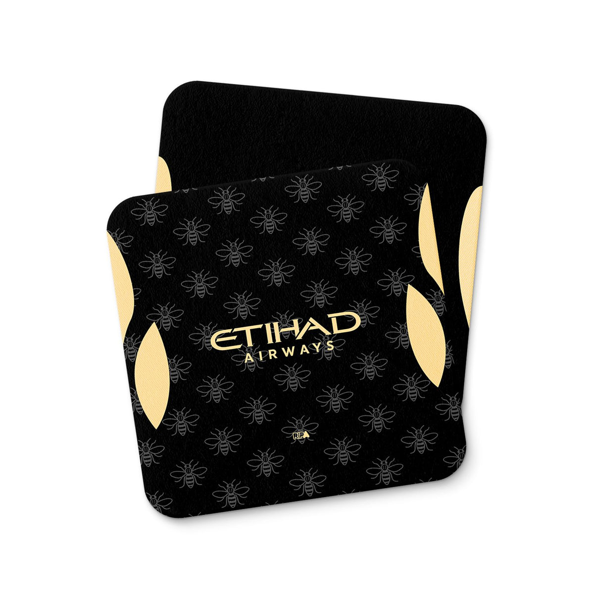 Coaster with the Manchester City 2026-27 Away football shirt design by RIPA Football