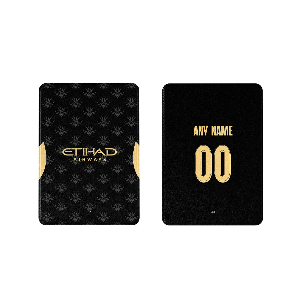 iPad case with the Manchester City 2026-27 Away football shirt design by RIPA Football