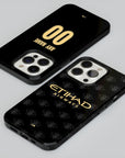Phone case with the Manchester City 2026-27 Away football shirt design by RIPA Football