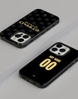 Phone case with the Manchester City 2026-27 Away football shirt design by RIPA Football