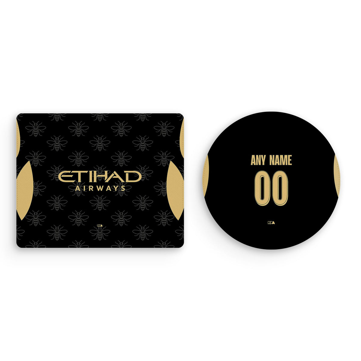 Mouse pad with the Manchester City 2026-27 Away football shirt design by RIPA Football