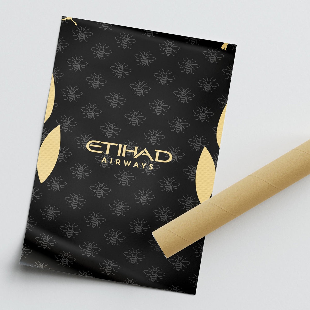 Print with the Manchester City 2026-27 Away football shirt design by RIPA Football