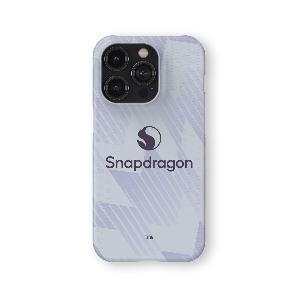 Phone case with the Manchester United 2025-26 Away football shirt design by RIPA Football