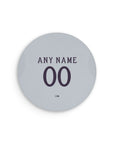 Mouse pad with the Manchester United 2025-26 Away football shirt design by RIPA Football