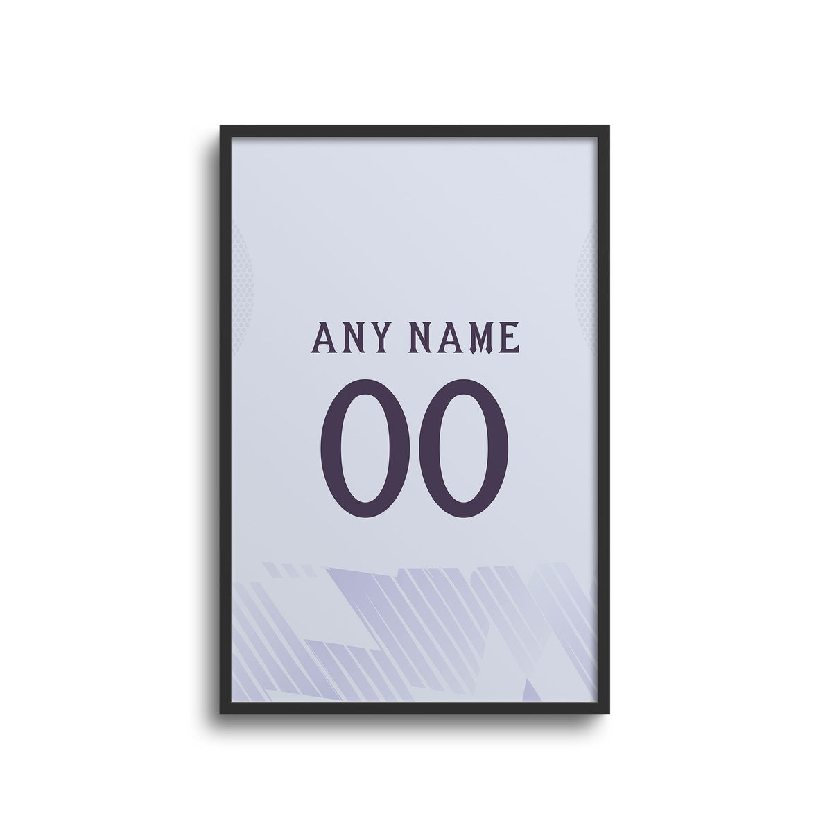 Print with the Manchester United 2025-26 Away football shirt design by RIPA Football