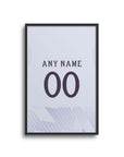 Print with the Manchester United 2025-26 Away football shirt design by RIPA Football