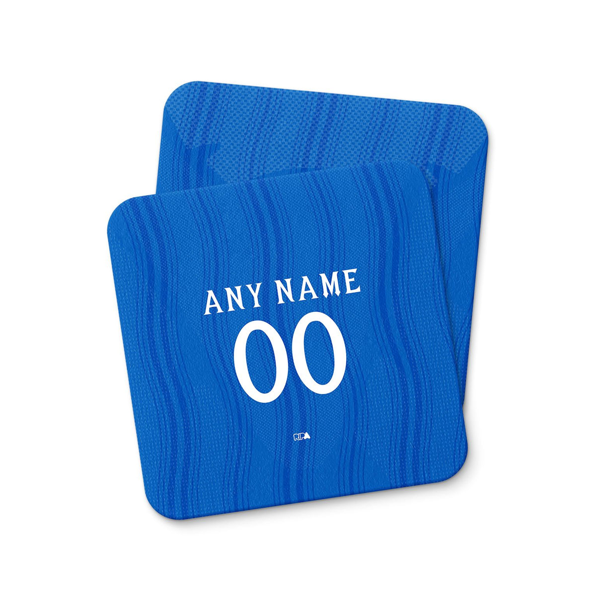 Coaster with the Manchester United 2026-27 Away football shirt design by RIPA Football