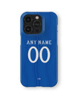 Phone case with the Manchester United 2026-27 Away football shirt design by RIPA Football